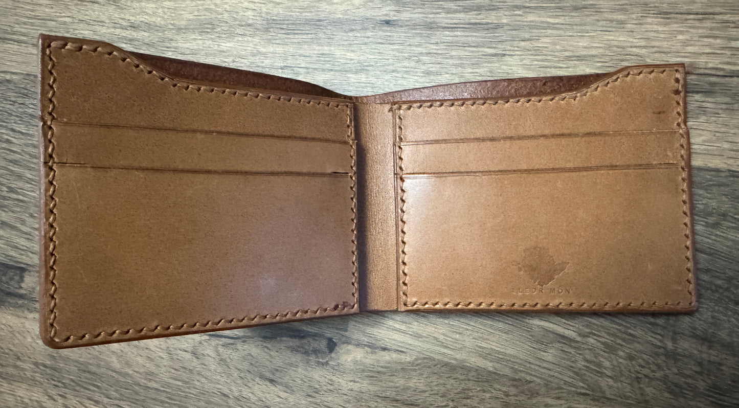 Waled Lledr Môn Wallet - Brown